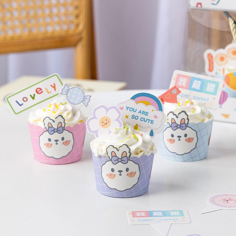 Christmas Baking Cups Food Grade Paper Cup Cake Baking Muffin Molds Oil-proof Cupcakes Liners Cases Xmas Cake Tools Party Decor