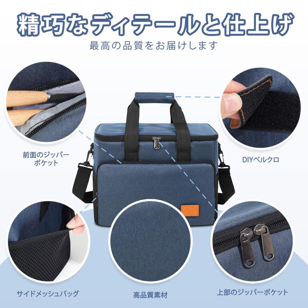 Kylväska med stor kapacitet, Isolerad, Vattentät, Hopfällbar, 4-lagersisolering, Lätt, Bärbar och Förvaringsbar, Mjuk Kylväska för Camping,