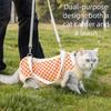 Vierbeiniges Design Haustiertrage Einzelschultergurt Weichwandige Katzentrage Canvas-Material Diagonale Spreiz-Hundetrage