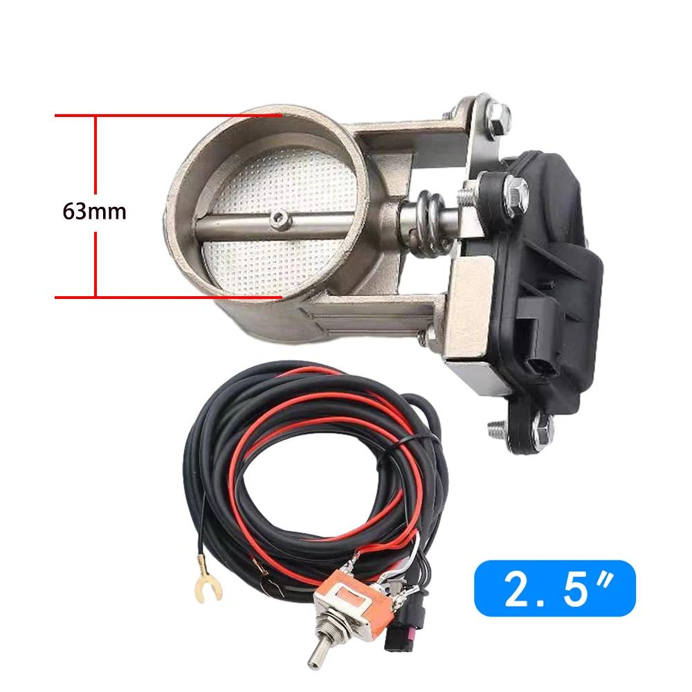 Elektrisches Abgasregelventil 2"/2,25"/2,5"/2,75"/3" Abgasregelventil - Niederdruck für Abgas Catback Downpipe