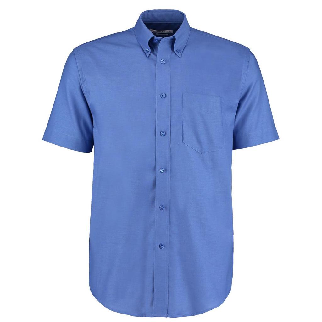 Kustom Kit Mens Workwear Oxford Short Sleeve Shirt