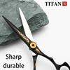 TITAN Haarschere professionelle Friseurschere Schneidschere Ausdünnschere neues Design VG10 Stahl Haarschnitt Salonwerkzeug
