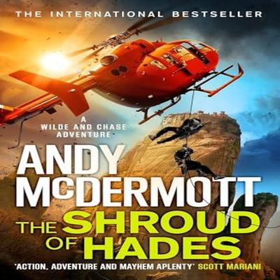 The Shroud Of Hades WildeChase 18 by Andy McDermott Hardback Book 9781035400935