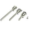 2Pcs G1/2 Weldless Thermowell 50/100/300mm 304 Stainless Steel Thermowell with Screw Locking Thermocouple Thermopocket
