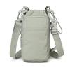 Unisex Crossbody Water Bottle & Phone Bag - Casual Outdoor Storage Bag with Front Pocket