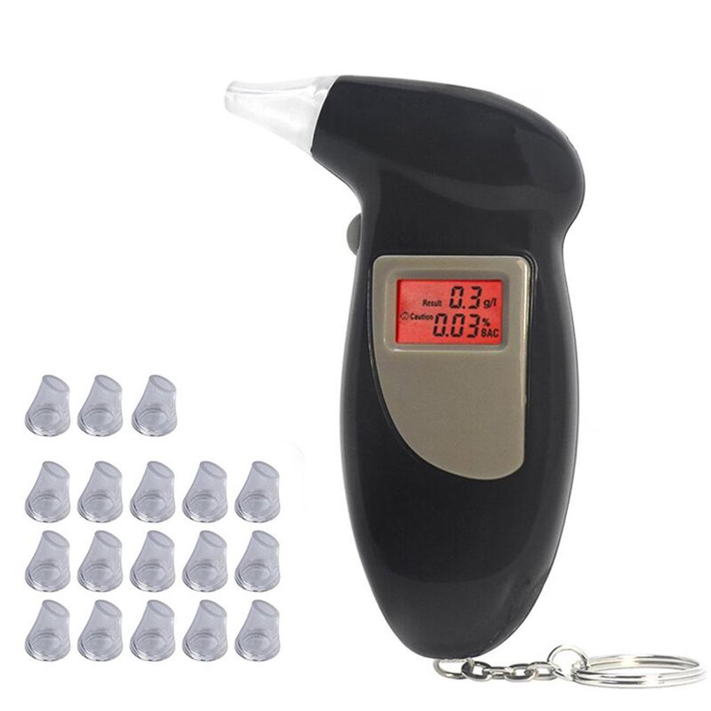 Buy Digital Breath Alcohol Tester Breathalyzer's Mouthpieces Blowing