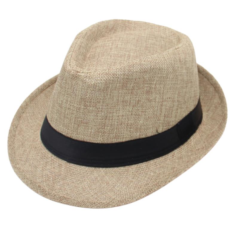 Frühling/Sommer Moderner Zylinder Hutband Trilby Panama Jazzhut Popmusiker Verkleiden Verkleiden