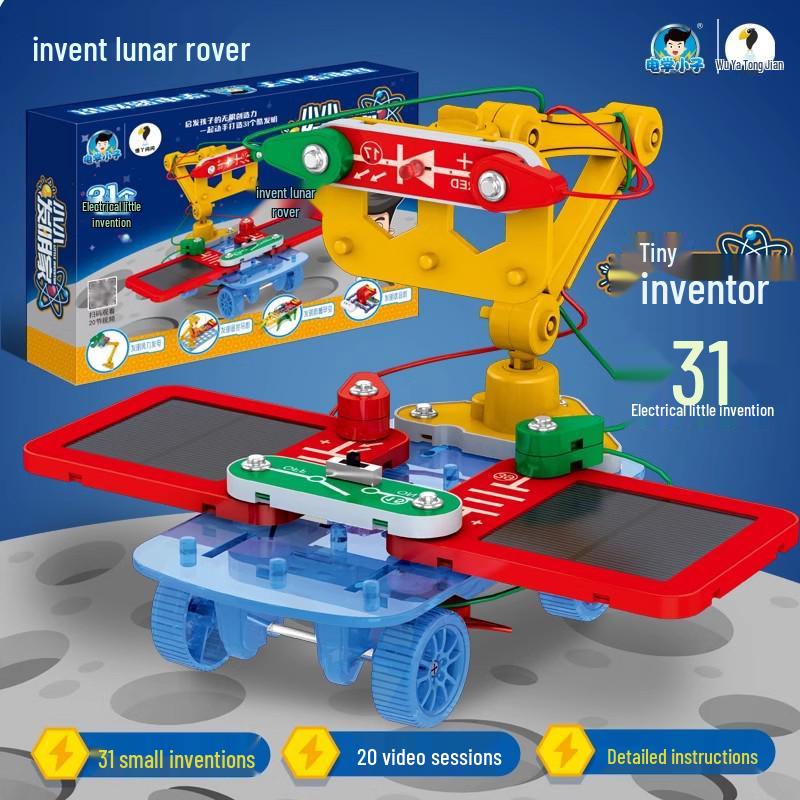 Children's Science Experiment Kit: Electronic Building Blocks & Circuit Toy Set