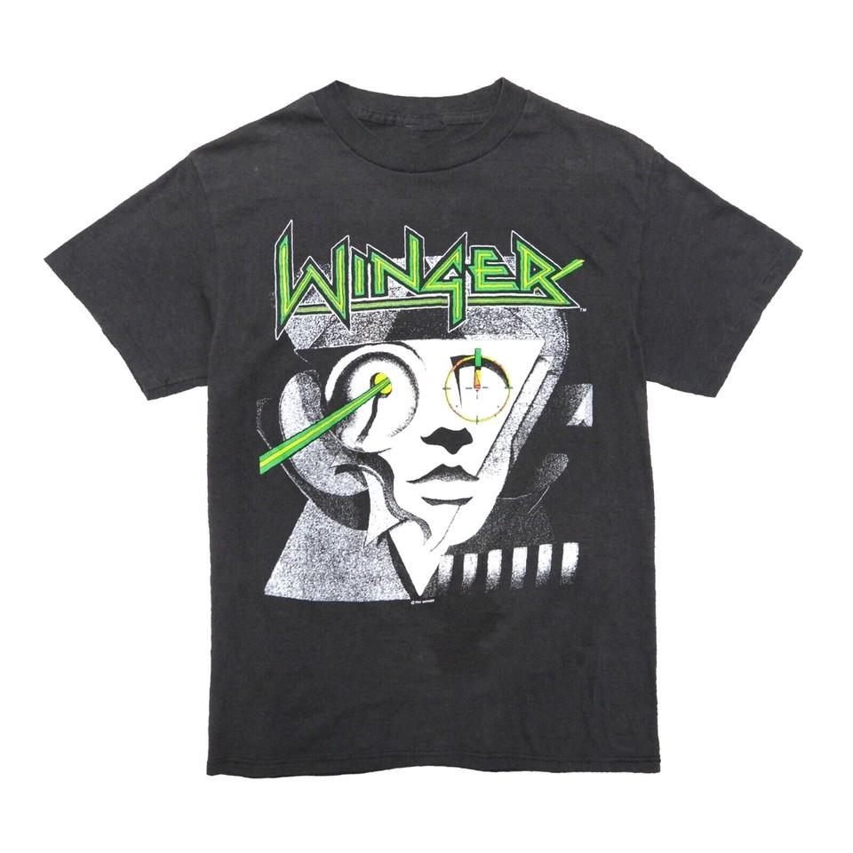 Too Tuff to Tame Winger Band Shirt Short Sleeve Black Unisex S-5XL E1519 Unisex T-Shirt XXL
