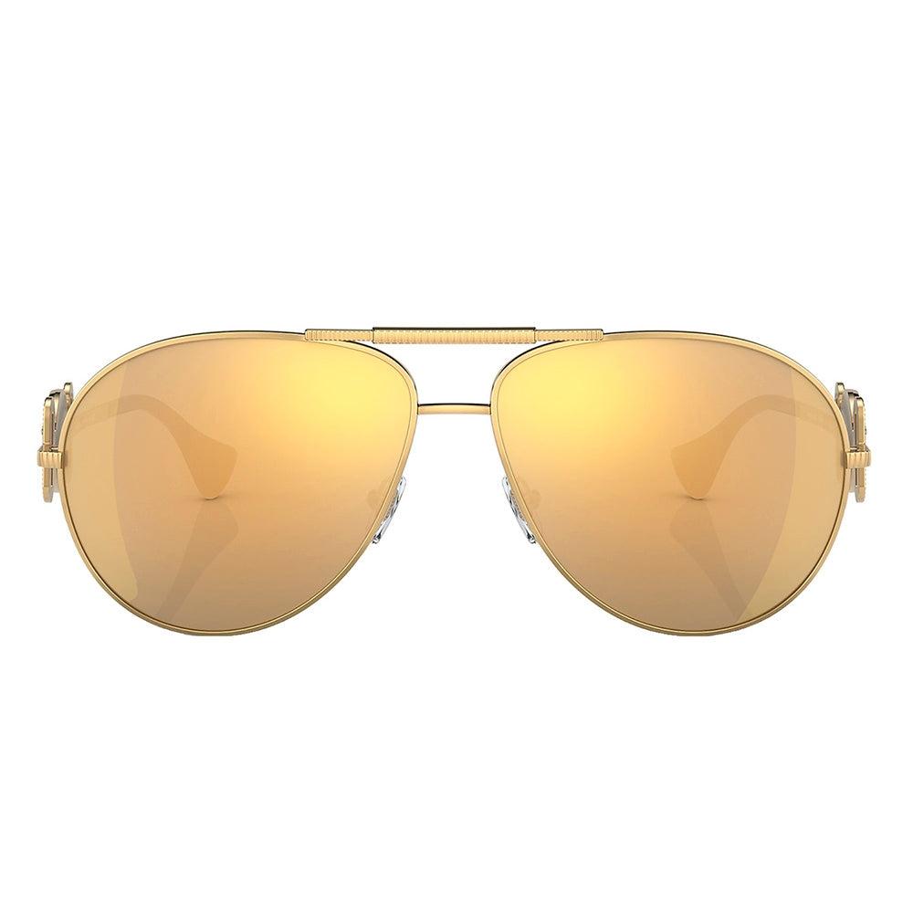 

Versace VE 2249 10027P Unisex Aviator Sunglasses