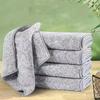 50/1Pcs Microfiber Bamboo Charcoal Cleaning Towel Super Absorbent Non-Stick Oil Soft Dish Wipe Kitchen Towel Cleaning Cloth Rags