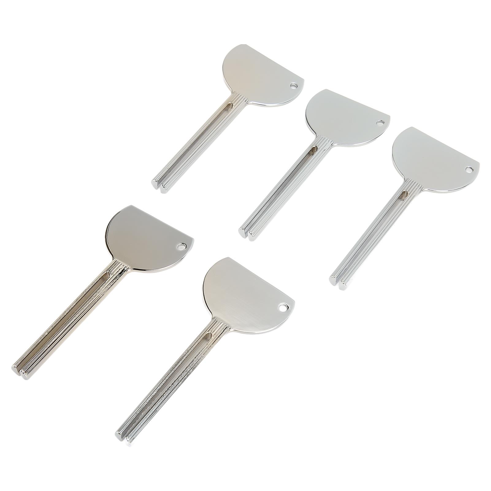 

5 шт. Роликовый выдавливатель зубной пасты из тюбика из нержавеющей стали, ручной трудосберегающий выдавливатель крема