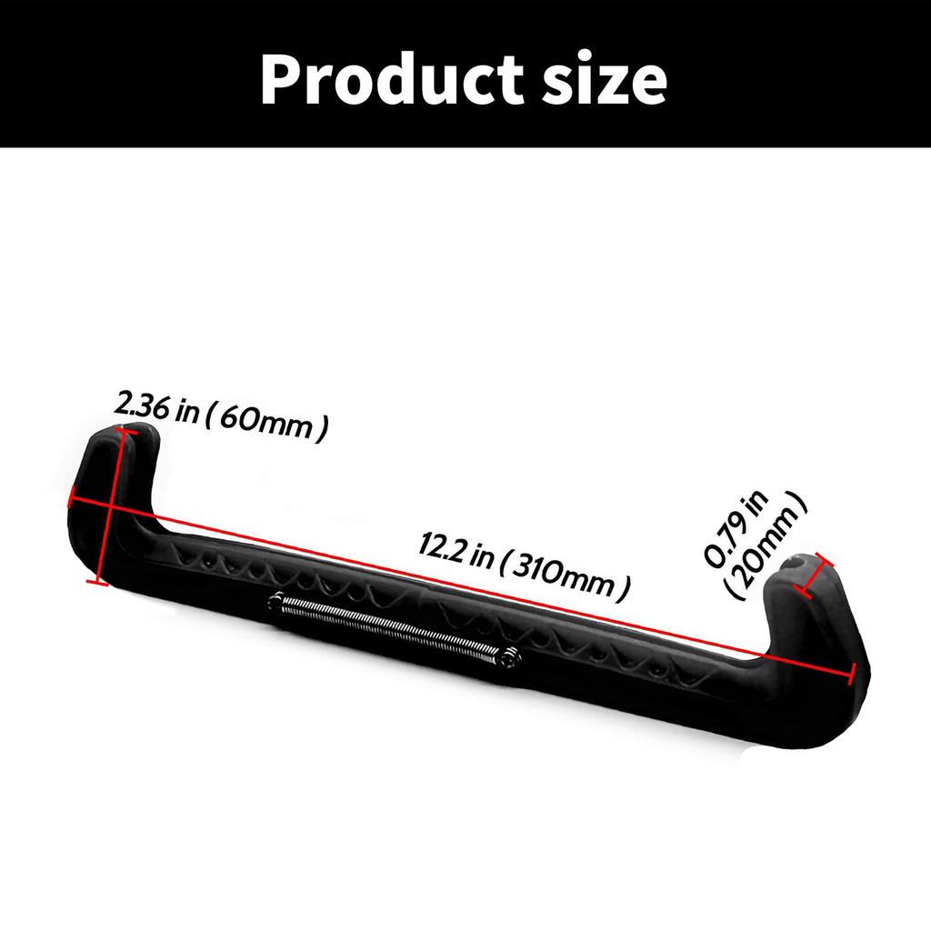 Ice Skate Guards Adjustable Skate Blade Cover Figure Skate Protective Cover Elastic Skate Protector Skating Accessories