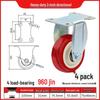 Heavy-Duty 3-Inch Nylon Directional Wheels