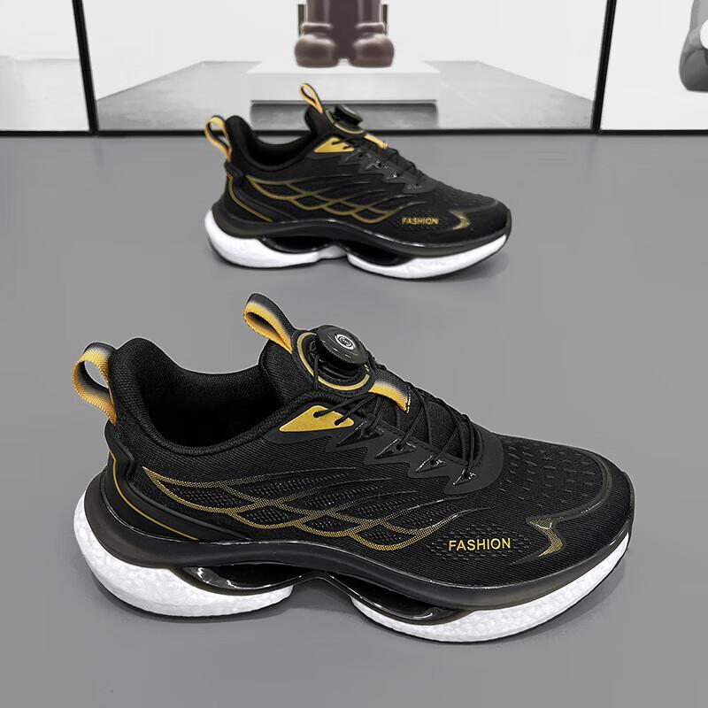 

Putian men s shoes summer 2025 new platform running shoes wear-resistant rotating buckle casual basketball tide shoes 45