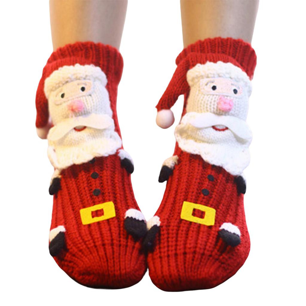 Women's Thick Knit Proof Warm Casual Floor Carpet Socks