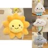 Weather Forecast Plush Toy Cloud Thunder Rain Sunny Day Decor Gift For Friends