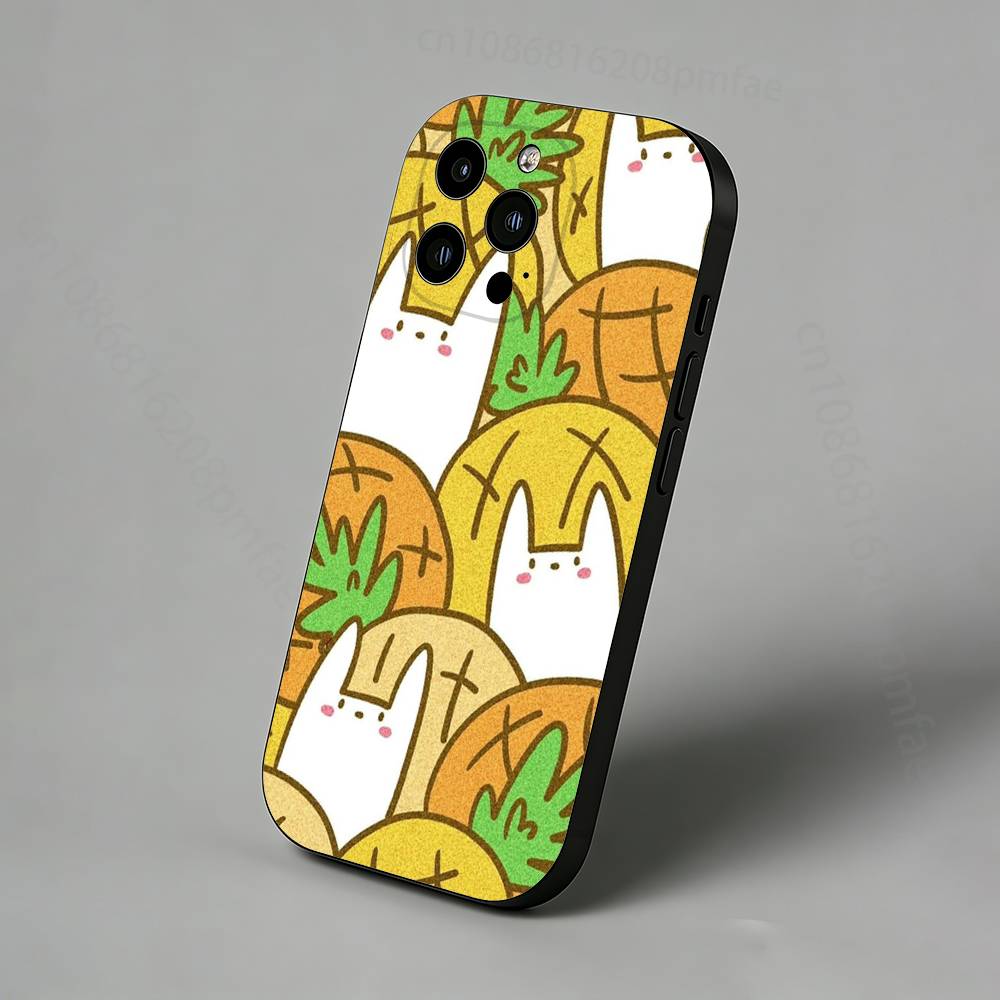 

Fruity Meow Planet Slim Back Phone Case for iPhone 17,16,15,14,13,12,11 Pro,Max,Plus,X,XS,XR,SE,Mini Protective Cover iPhone12