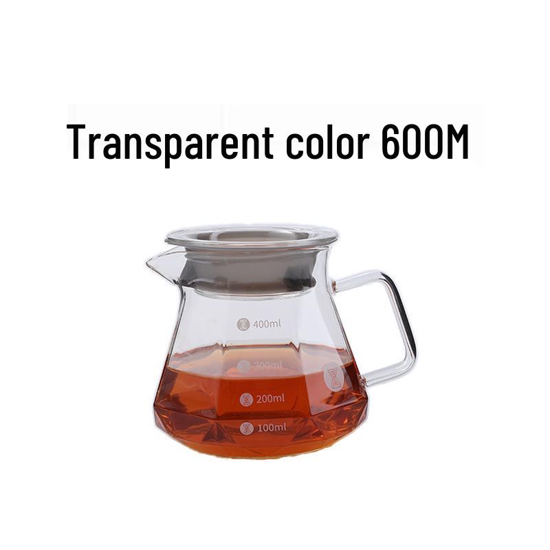 Cloud Pot Spiral Pour-Over Coffee Maker with Borosilicate Glass and Filter Cup - Customizable Logo Option
