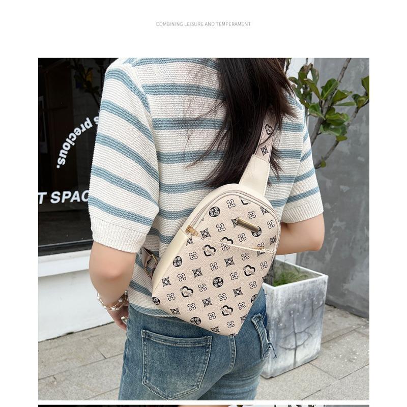 Breast Bag Women's Bag Print Bag Crossbody Bag