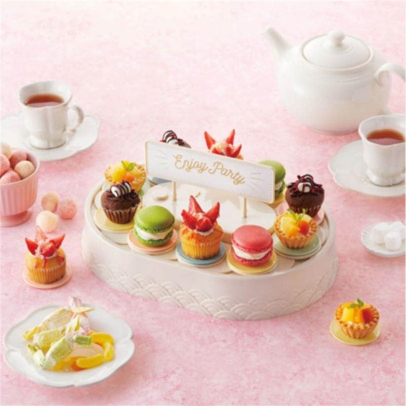 Suporte Giratório Automático para Sobremesas Máquina Giratória de Sushi Cupcakes Macarons Pratos Giratórios Decoração de Festa de Aniversário