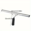 New Design 35-45CM Stainless Steel Squeegee Cleaner Manual Glass Wiper Shower Door Bathroom Window Mirror Desktop Ideal for Home