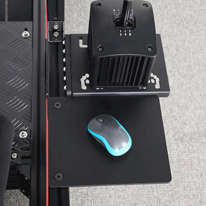 Ergonomic Mouse Platform Metal Extend Mouse Pad Holder For Office Chair Aluminum Alloy Easy To Install