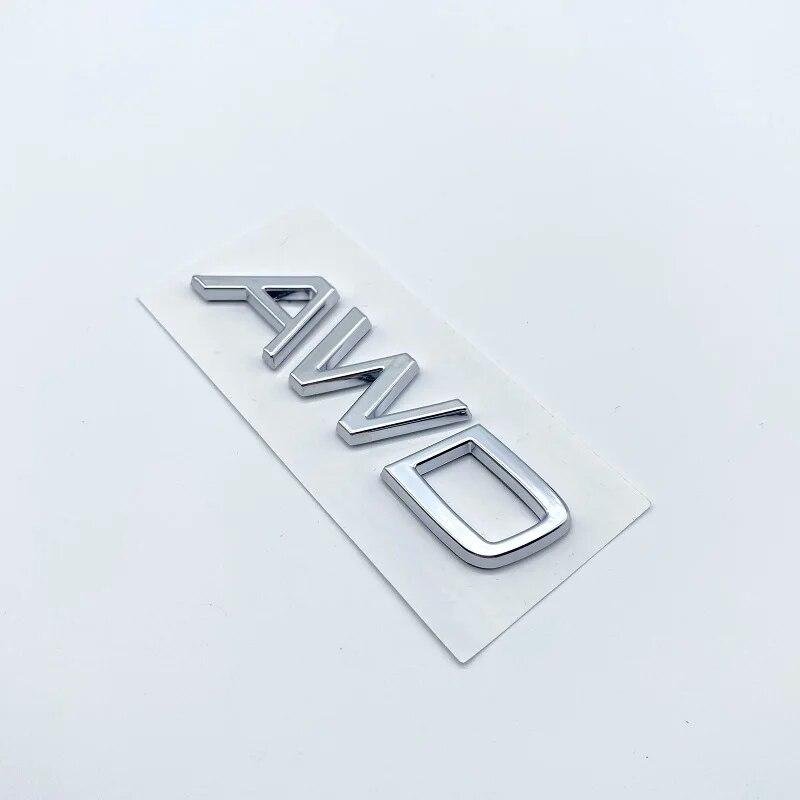 3D AWD T5 T6 T8 B5 B6 Logo Emblem Badge Decal Car Sticker for Volvo S40 S60  S80 S90  Car Trunk Letters Numbers Emblem