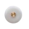 Nordic Luxury Marble Wall Lamp: Modern Design with Round Stone for Bedroom & Living Room