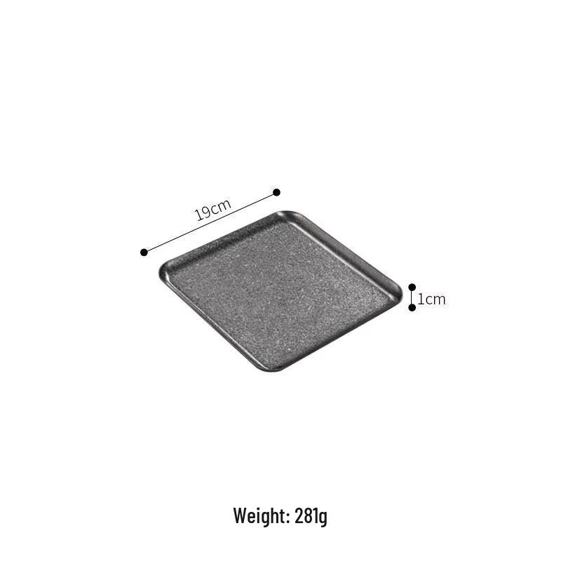 Jingbaodi 304 Stainless Steel Square Tray Set