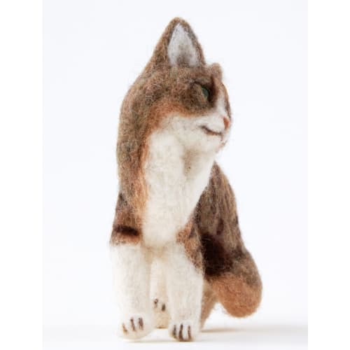 Hamanaka Felt Kit Real Animals Made with Felt Crafts Norwegian Forest Cat H441-465