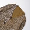 2024 Autumn Women's Fashion: European & American Style Animal Print Knitwear