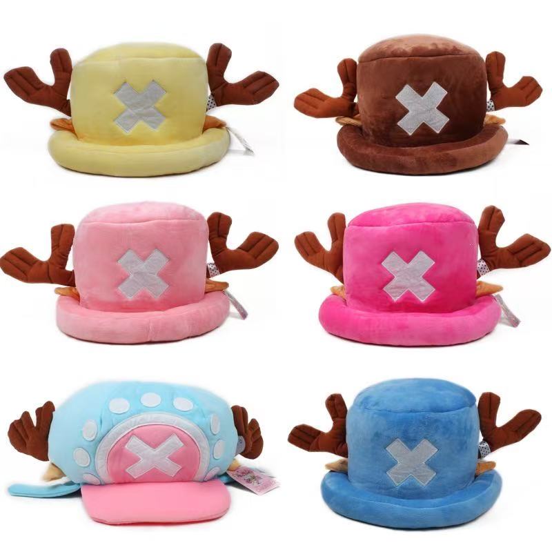 Anime Tony Tony Chopper Plüsch Baumwollmütze Trafalgar Kappe Cosplay Unisex Weiche Bequeme Mützen Accessoires Outdoor Party