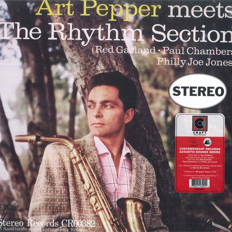 

LP Record ART PEPPER - Art Pepper Meets The Rhythm Section CR00382 Craft Recording 2023 Worldwide Jazz