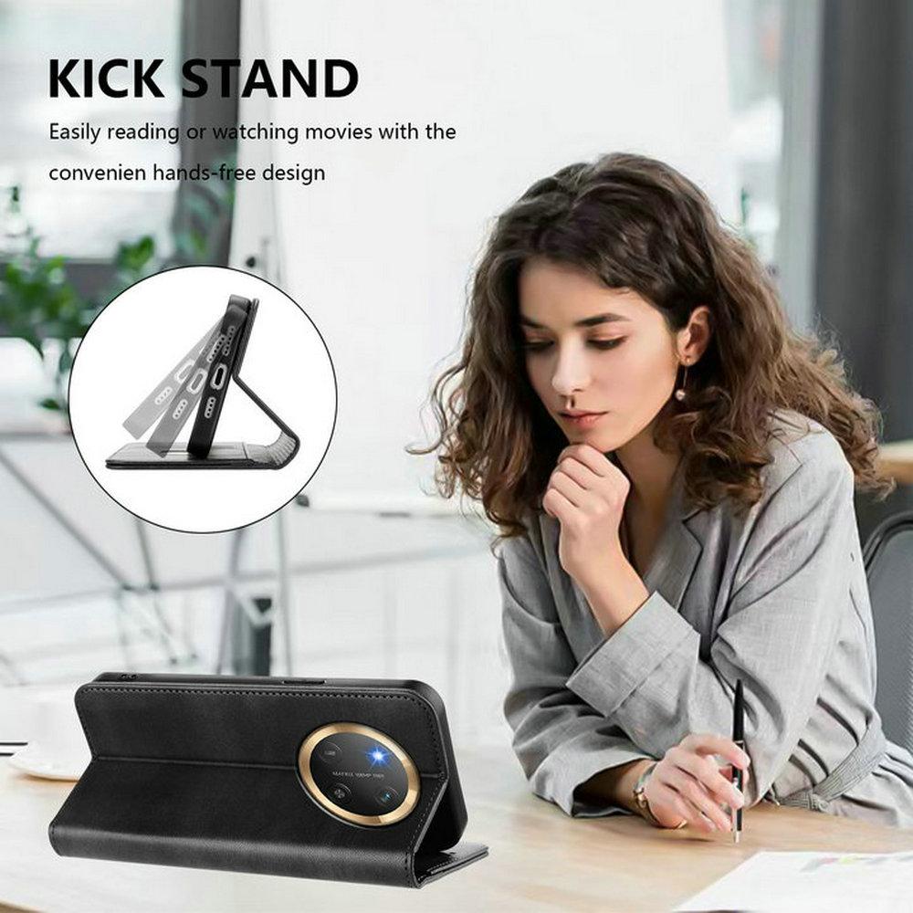 Flip Case For Huawei Honor X6C 2025 RFID Leather Wallet Funda Honor X9C Smart X7C X8C X9B X8B X7B X6B X9A X8A X7A X6A Cover