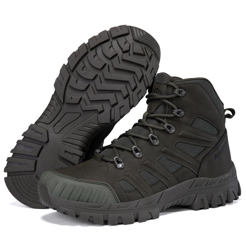 Plus Size Breathable Men Boots Outdoor Desert Boots Comfortable Ankle Boots For Men Hiking Shoes
