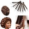 2Pcs Set Octopus Curler Headband Nightcap Suitable for Long Hair Satin Non Thermal Curling Iron Adjustable Strap Styling Tools