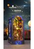 Starry Exploration 3D DIY Book Stand Model – Handmade Creative Gift & Ornament