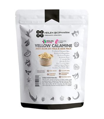 Žlutý kalamín: pudrová maska ​​na jizvy (100 g), Yellow Calamine,