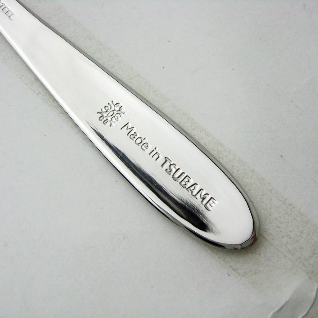 Nagao Sylph School Lunch Stainless Dishwasher Made in Japan for school lunches in Tsubame Spoon, 17.2cm, 18-8 Steel, Safe, Children's Spoon, (Adopted