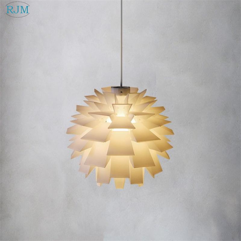 Nordic Modern Designer Decorative Pendant Lamps Personality Creative PP Pine Nuts Art Hang Lights Aisle Balcony Restaurant Lamps