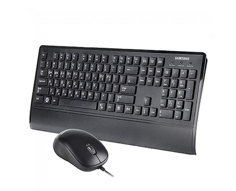 Buy Samsung Electronics Wired Keyboard Mouse Set SKP1000B, Mixed Color