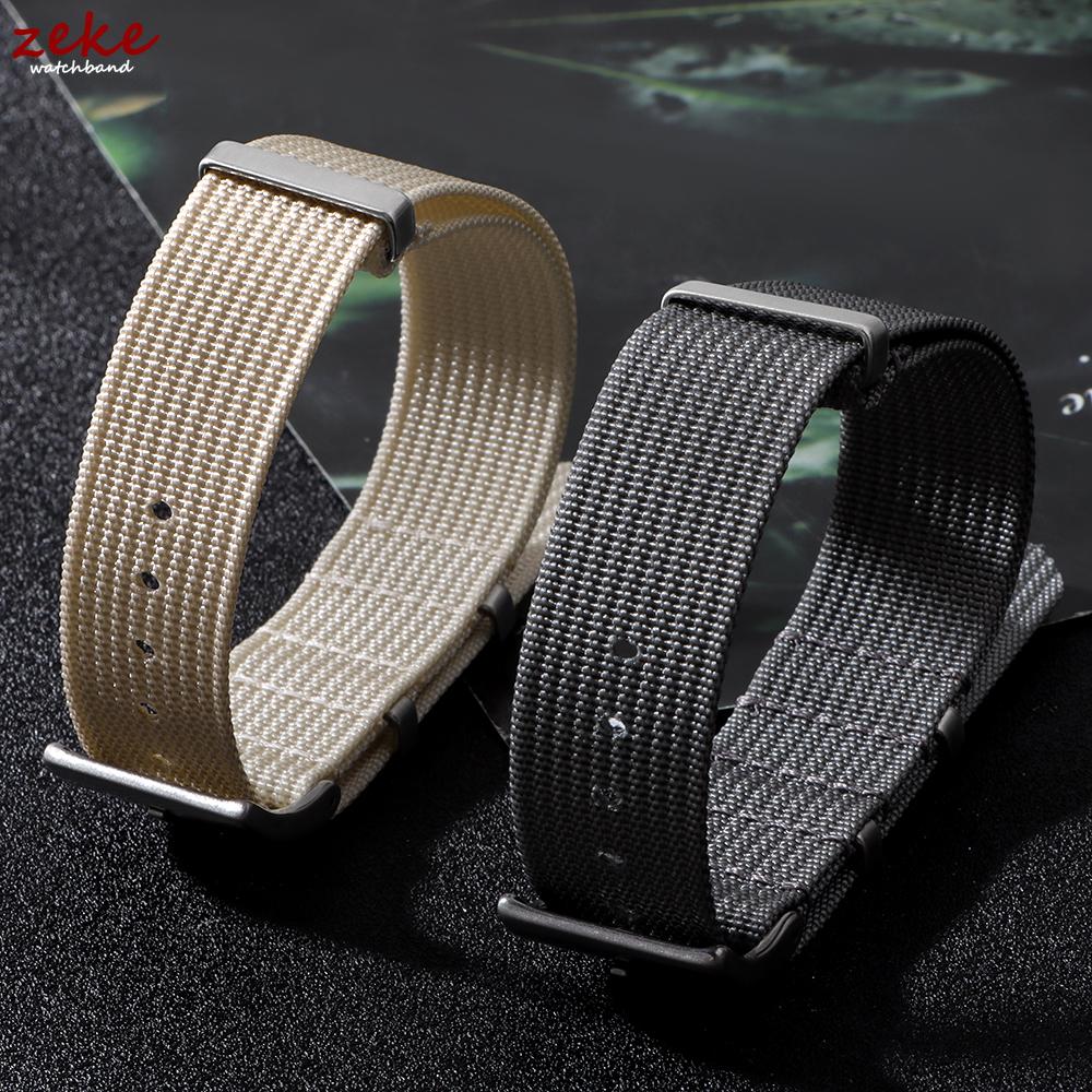 Nylon Watch Band 18mm 20mm 22mm Comfortable Watch Straps Military Watch Strap for Men Women Watchbands Braided Woven Wristband