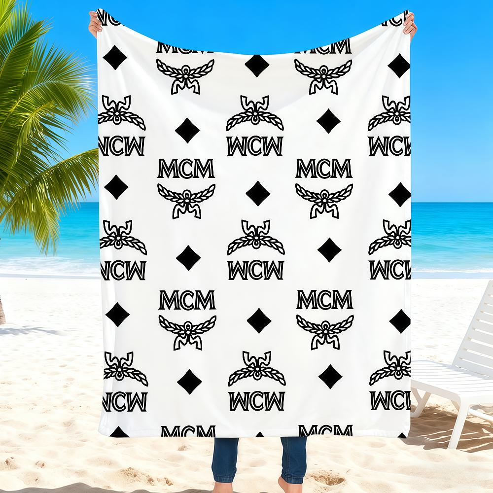 Cool Logo Fashion M-M-MCM-ES Blanket Super Warm Comfortable Plush Throw Blanket Child Home Sofa Bedroom Gift