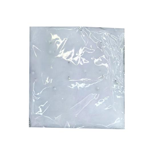 

Жемчужная Скатерть-Дорожка Тюль 118 Дюймов Прозрачная x 28 Ткань Марля для Свадьбы Дня Рождения 3M белый