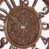Y3NA Antique Battery Operated 12inch Round Wall Clock for Vintages Inspireds Interior Room