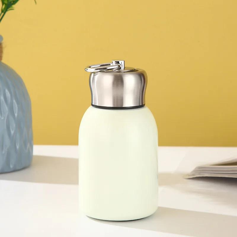 1Pc 300ml Insulated Stainless Steel Travel Mug, Keeps Drinks Hot or Cold for Hours, Perfect for Camping & Travel