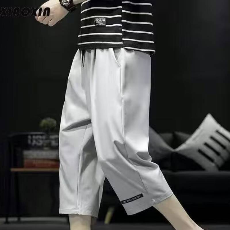 Casual Pants For Men Summer Thin Fabric With High Elasticity For Teen Active Wear