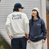 Skechers Simple College Knitted Embroidered Pullover Sweatshirt Unisex Sweatshirt Odyssey-Gray L324U107-026R
