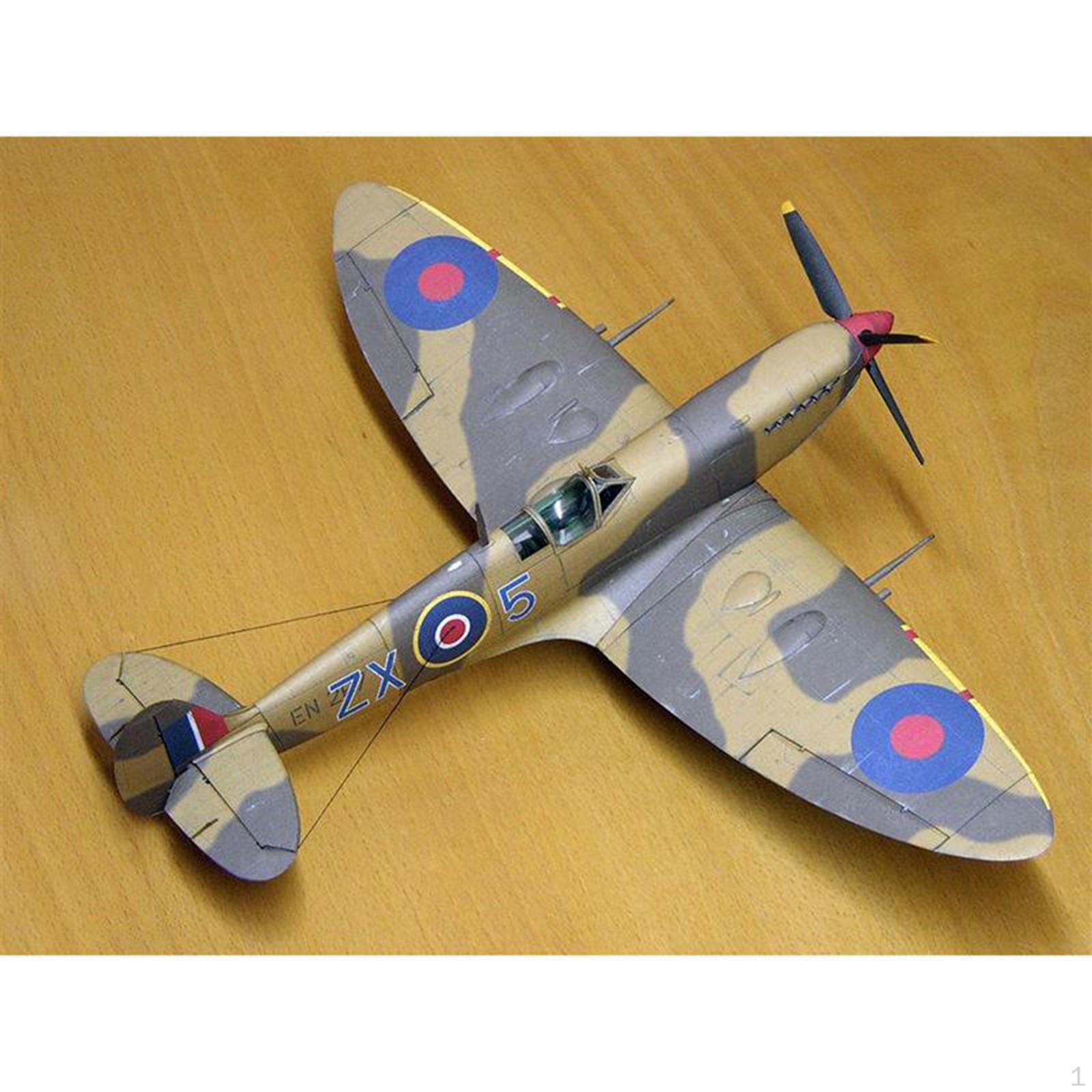 1/33 Scale 3D Paper Fighter Model DIY Toys